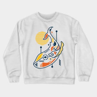 Unique Big Whale Crewneck Sweatshirt